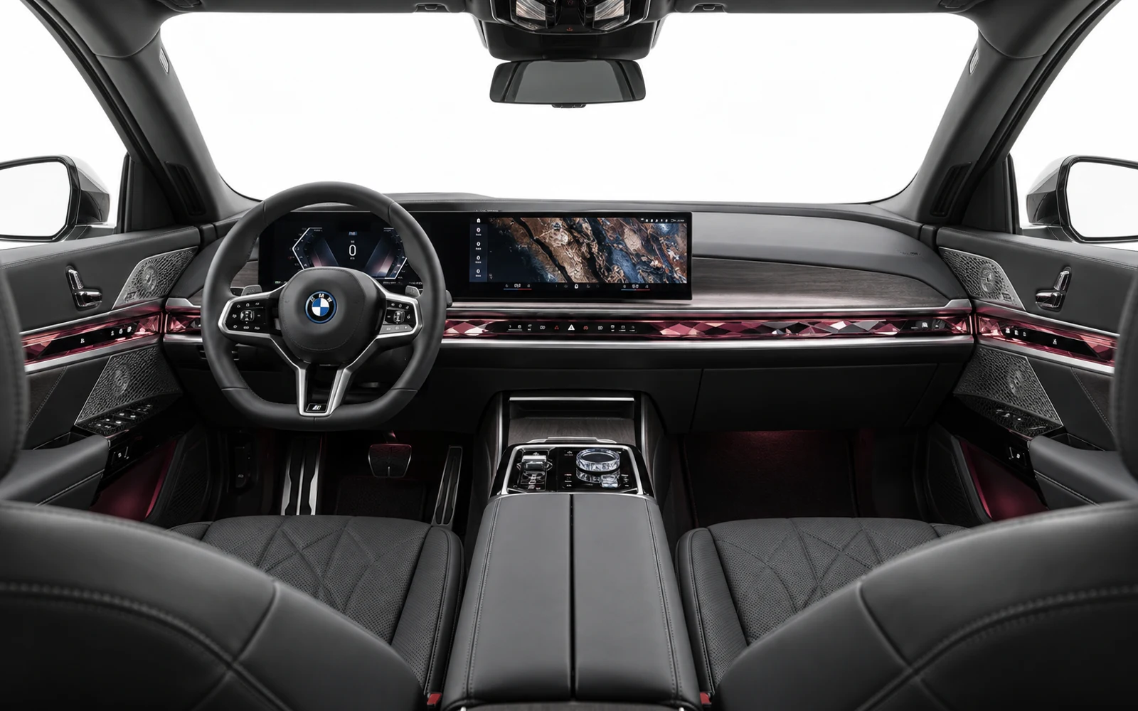BMW i7 interior